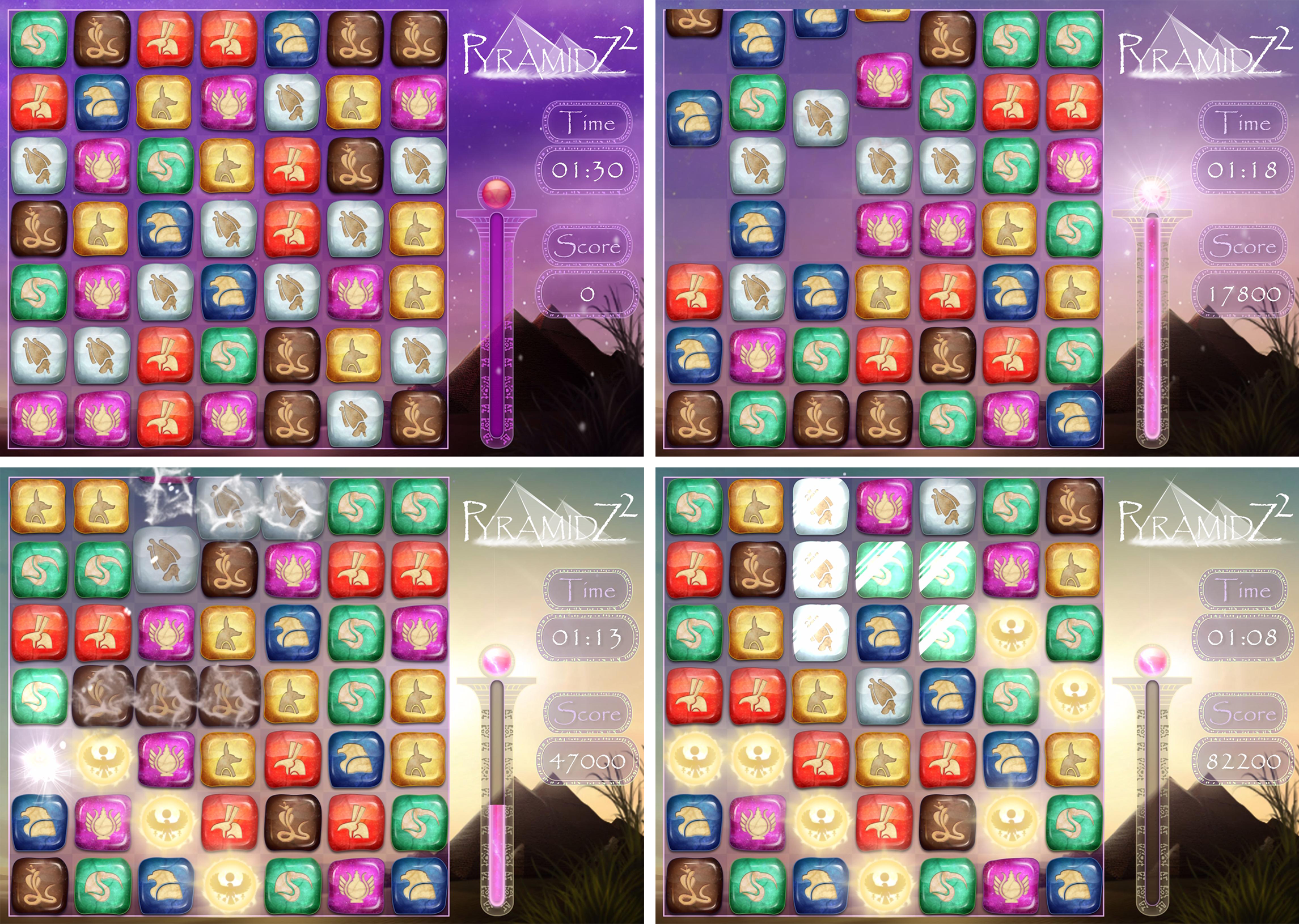 神秘のピラミッドパズル